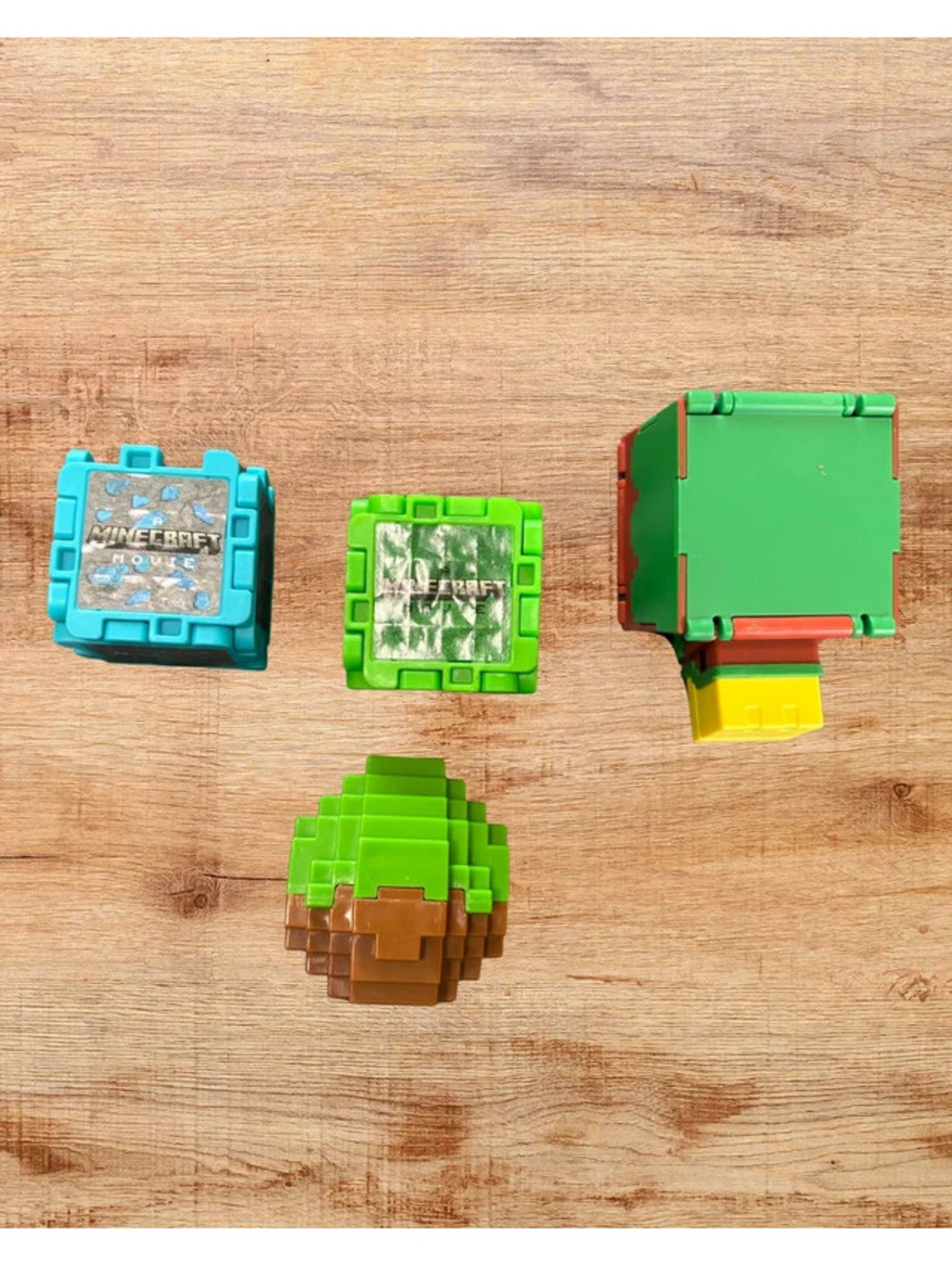 Minecraft Block Toy Bundle Mini Figures Cubes Accessories Lot